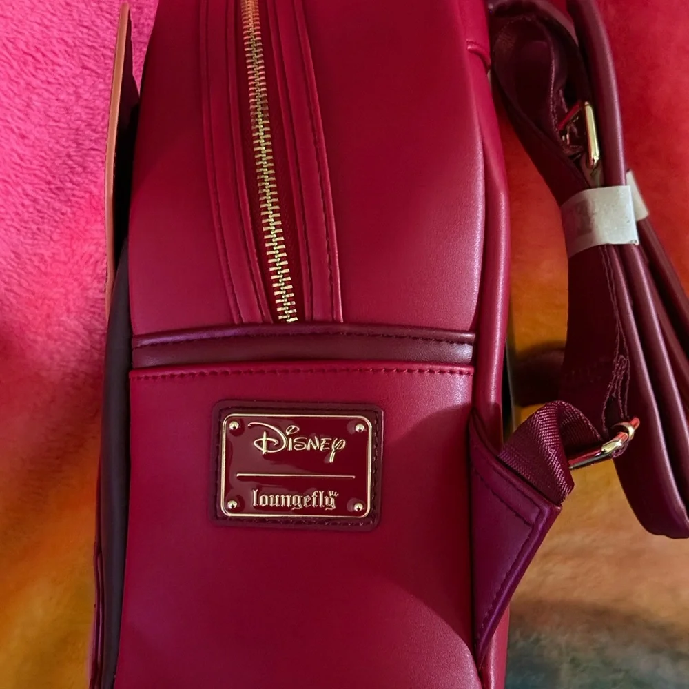 NEW! Loungefly Red Jasmine Backpack - Picture 2 of 5